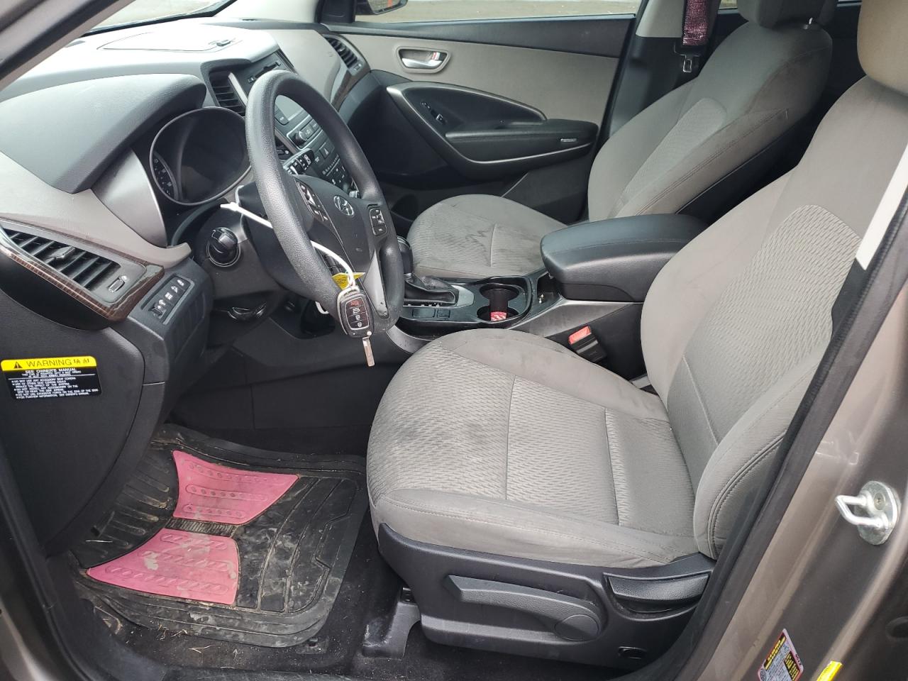 2018 Hyundai Santa Fe VIN 5NMZT3LB7JH090293 Copart auction photo, rear end damage thumbnail 7