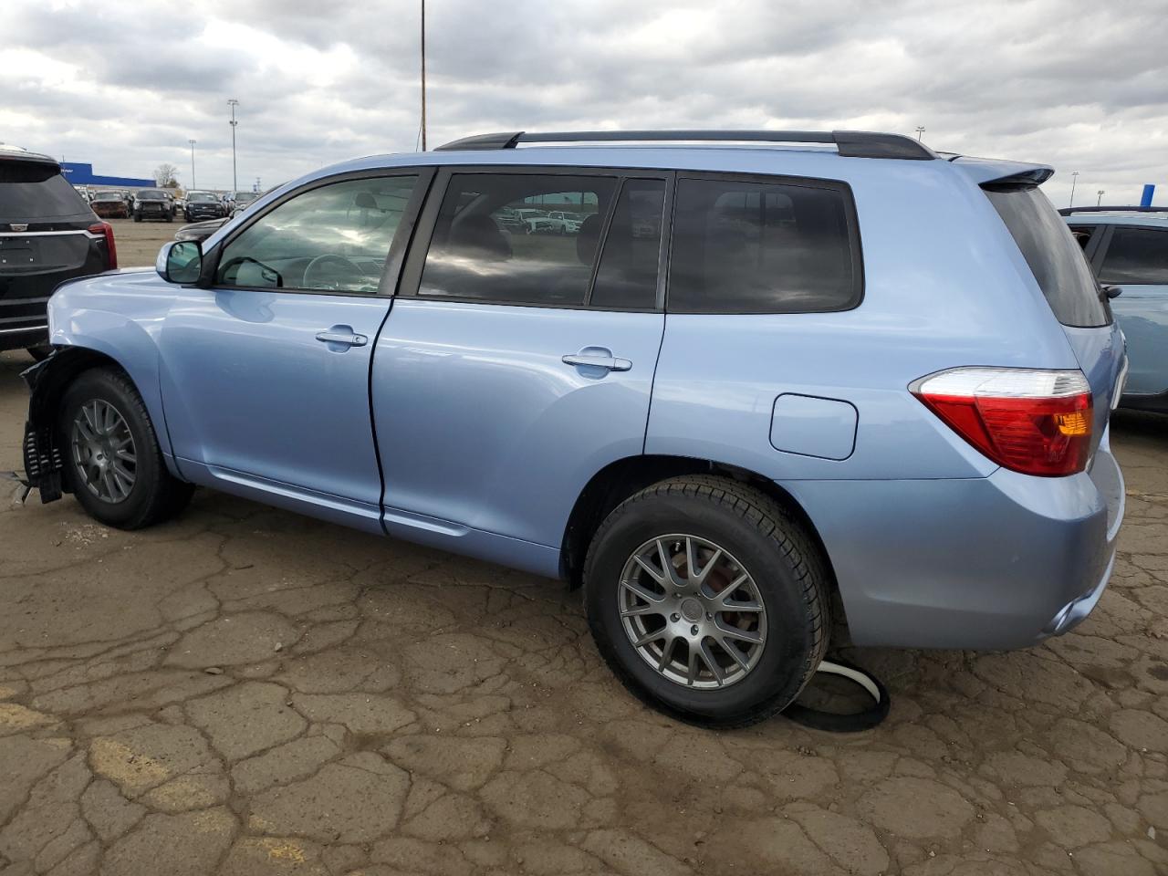2010 Toyota Highlander VIN 5TDZA3EH3AS006247 Copart auction photo, front end damage thumbnail 2