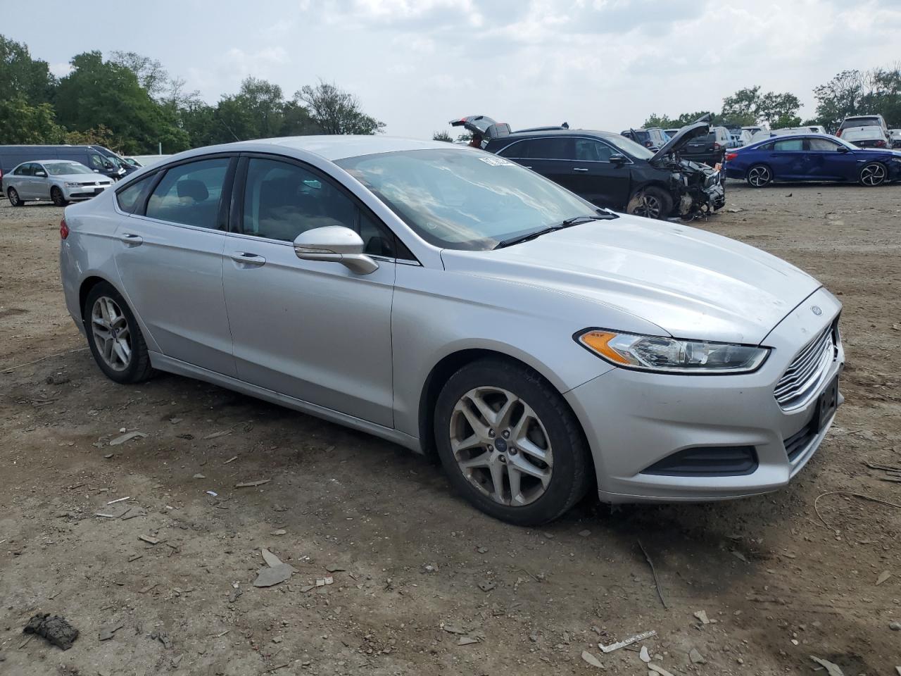 2016 Ford Fusion VIN 3FA6P0H77GR102743 Copart auction photo, front end damage thumbnail 4