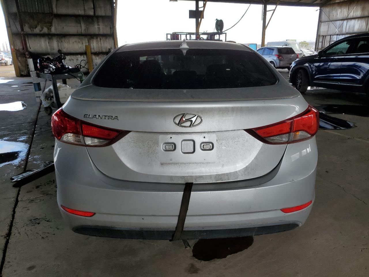 2014 Hyundai Elantra VIN 5NPDH4AE2EH470388 Copart auction photo, mechanical damage thumbnail 6