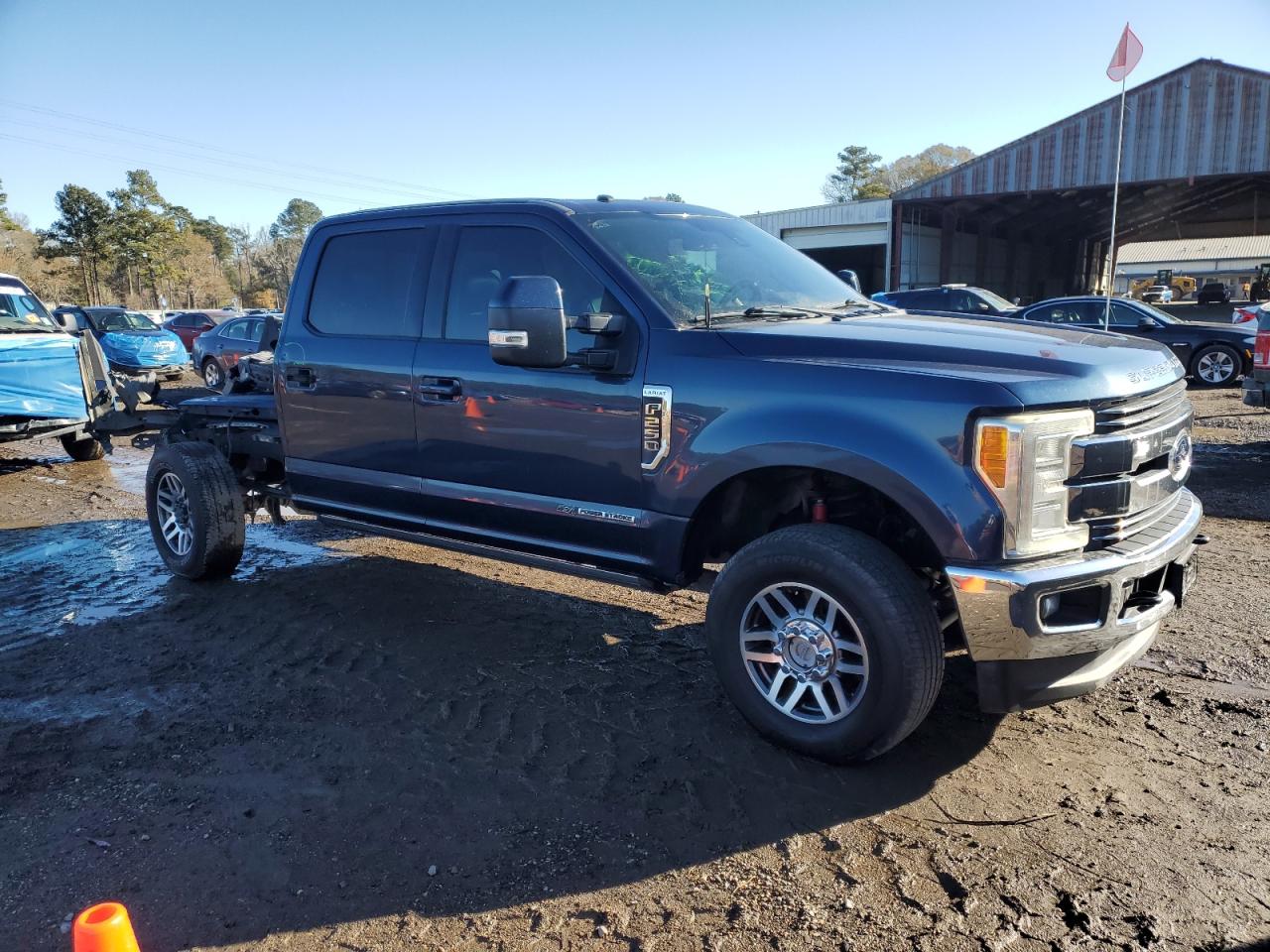 2017 Ford F250 VIN 1FT7W2BT9HED39466 Copart auction photo, rear end damage thumbnail 4