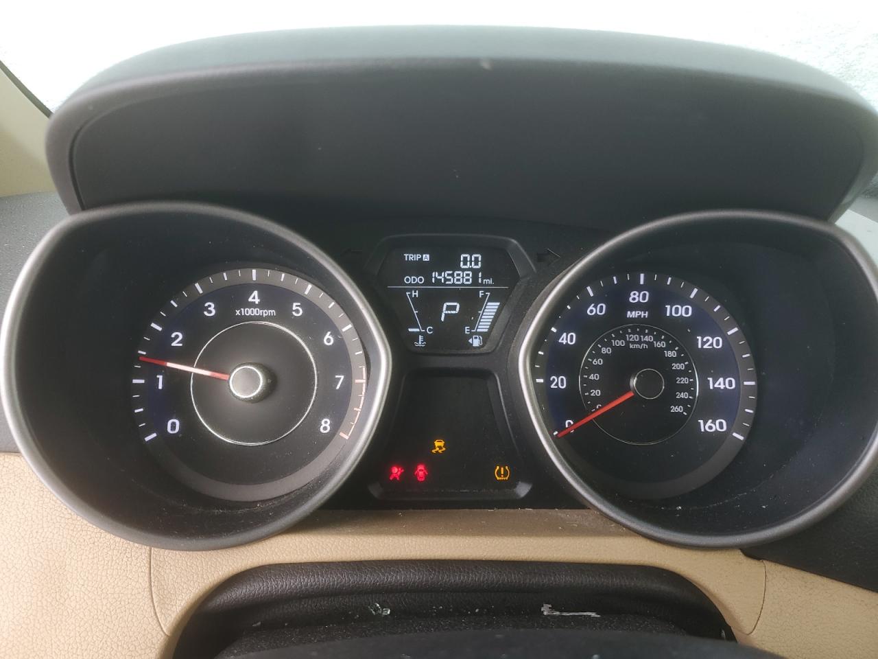 2013 Hyundai Elantra VIN 5NPDH4AE5DH327000 Copart auction photo, all over damage thumbnail 9