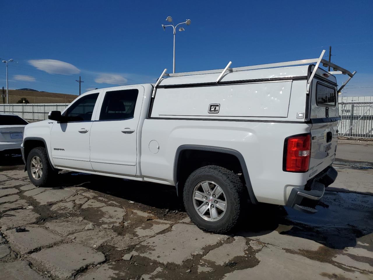 2016 GMC Sierra VIN 3GTU2MEC1GG108641 Copart auction photo, rear end / hail damage thumbnail 2