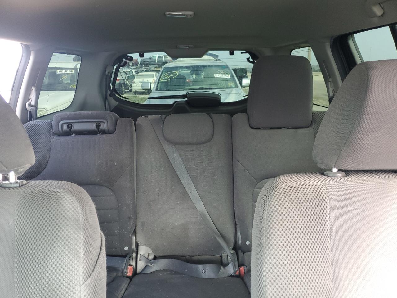 2012 Nissan Pathfinder VIN 5N1AR1NN4CC632759 Copart auction photo, water/flood damage thumbnail 10