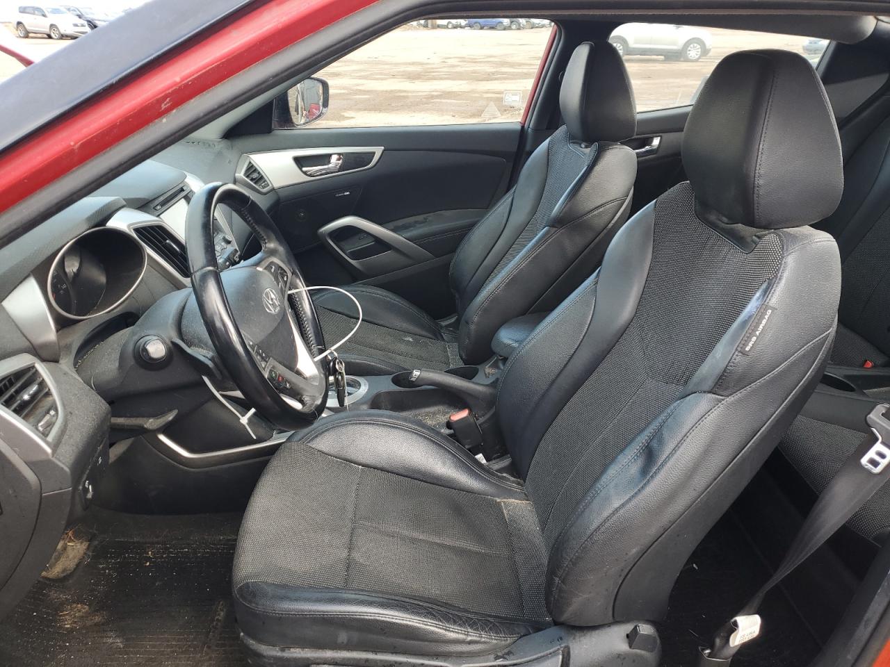 2015 Hyundai Veloster VIN KMHTC6AD4FU233689 Copart auction photo, front end damage thumbnail 7