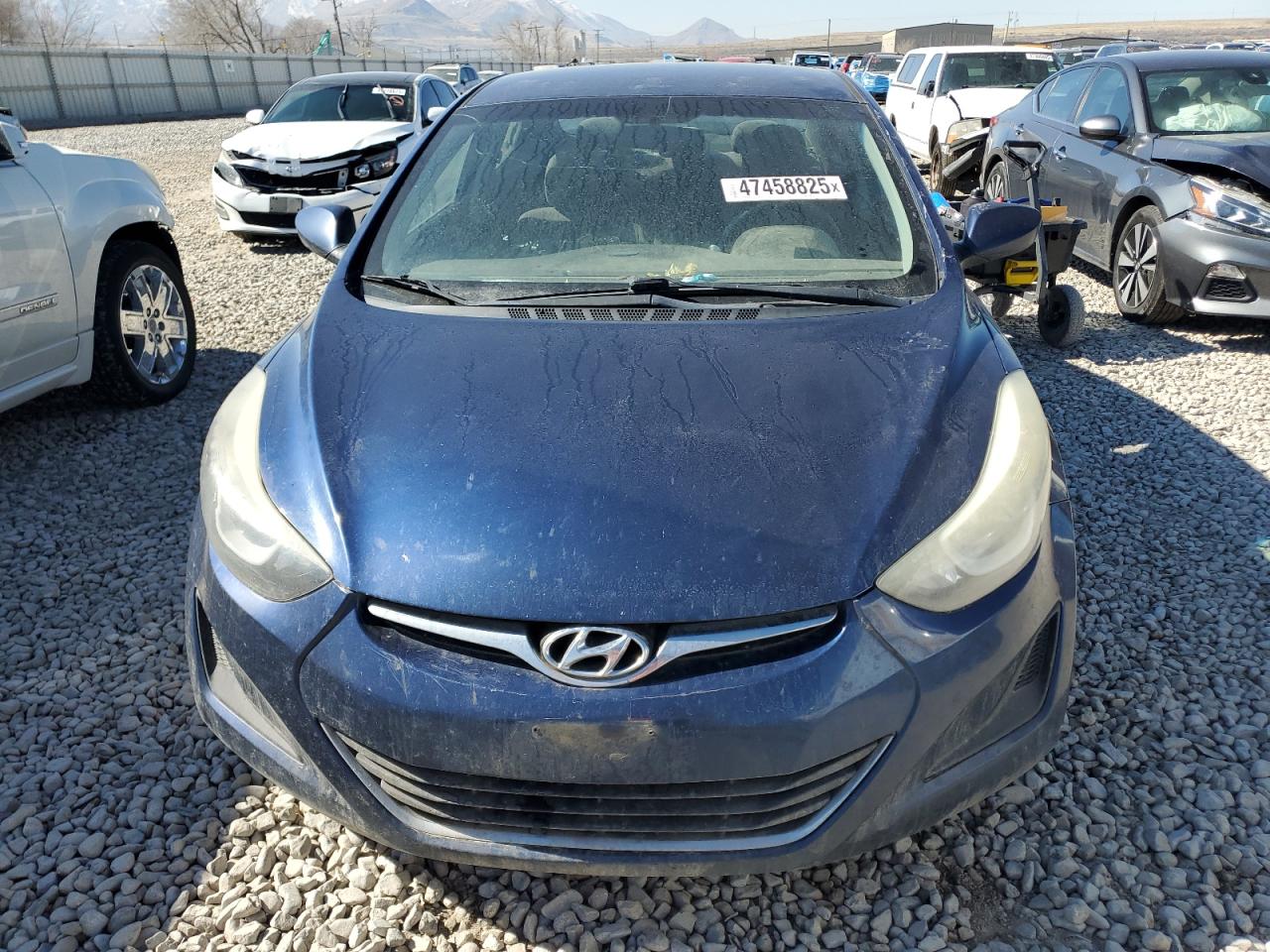 2016 Hyundai Elantra VIN 5NPDH4AE7GH701059 Copart auction photo, mechanical damage thumbnail 5