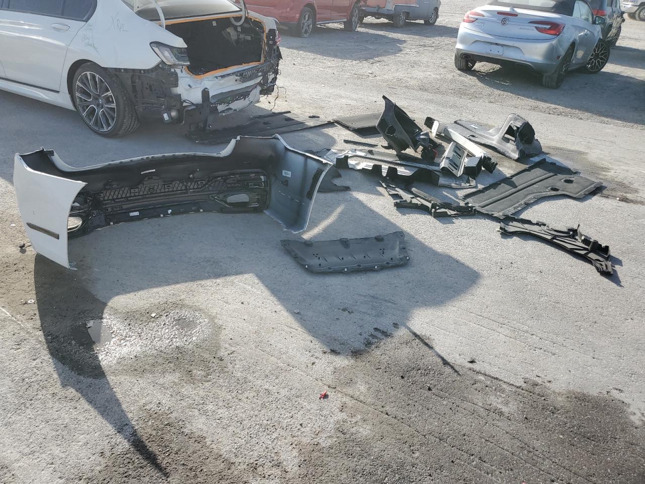 2021 BMW 7er VIN WBA7T2C07MCF70448 Copart auction photo, rear end damage thumbnail 12
