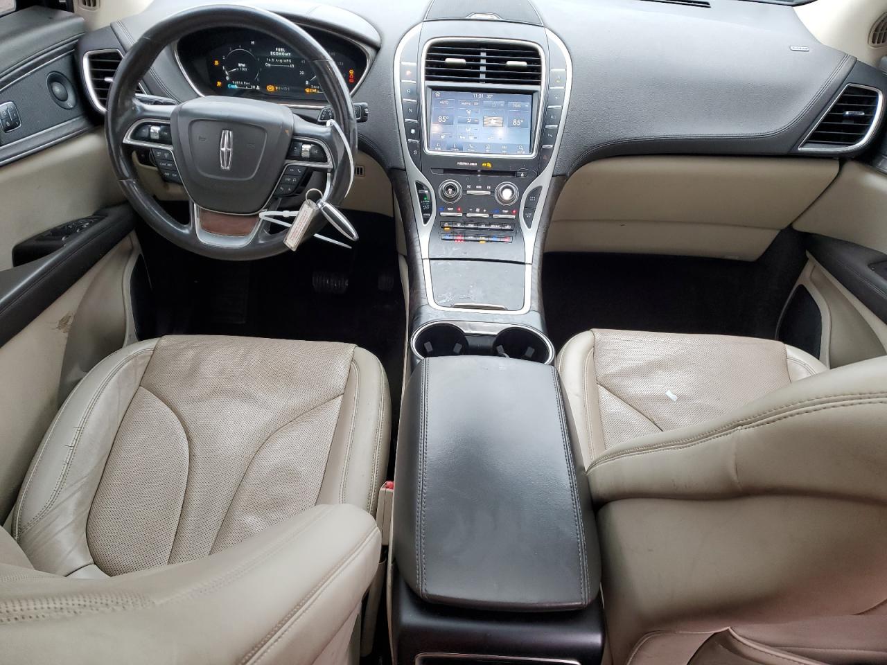 2019 Lincoln Nautilus VIN 2LMPJ6LP0KBL37275 Copart auction photo, side damage thumbnail 8
