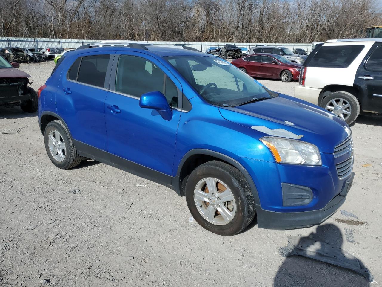 2015 Chevrolet Trax VIN KL7CJLSB5FB118713 Copart auction photo, front end / minor dent/scratches damage thumbnail 4
