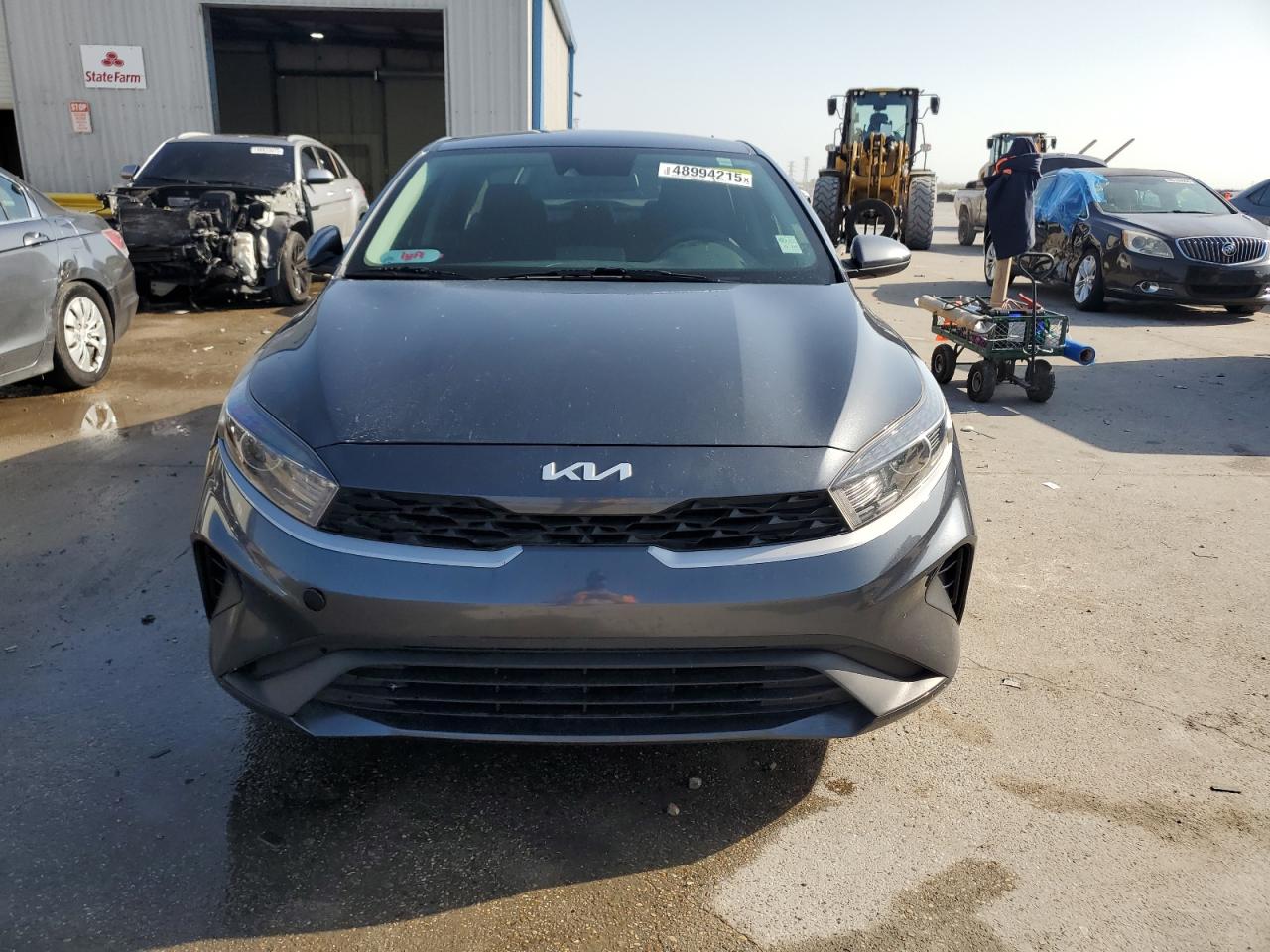 2022 KIA Forte VIN 3KPF24AD3NE460152 Copart auction photo, rear end / side damage thumbnail 5