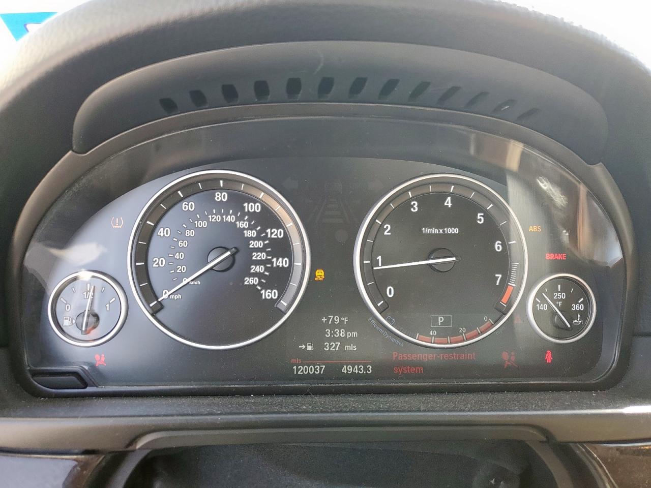 2013 BMW 5er VIN WBAXG5C51DDY37947 Copart auction photo, front end damage thumbnail 9