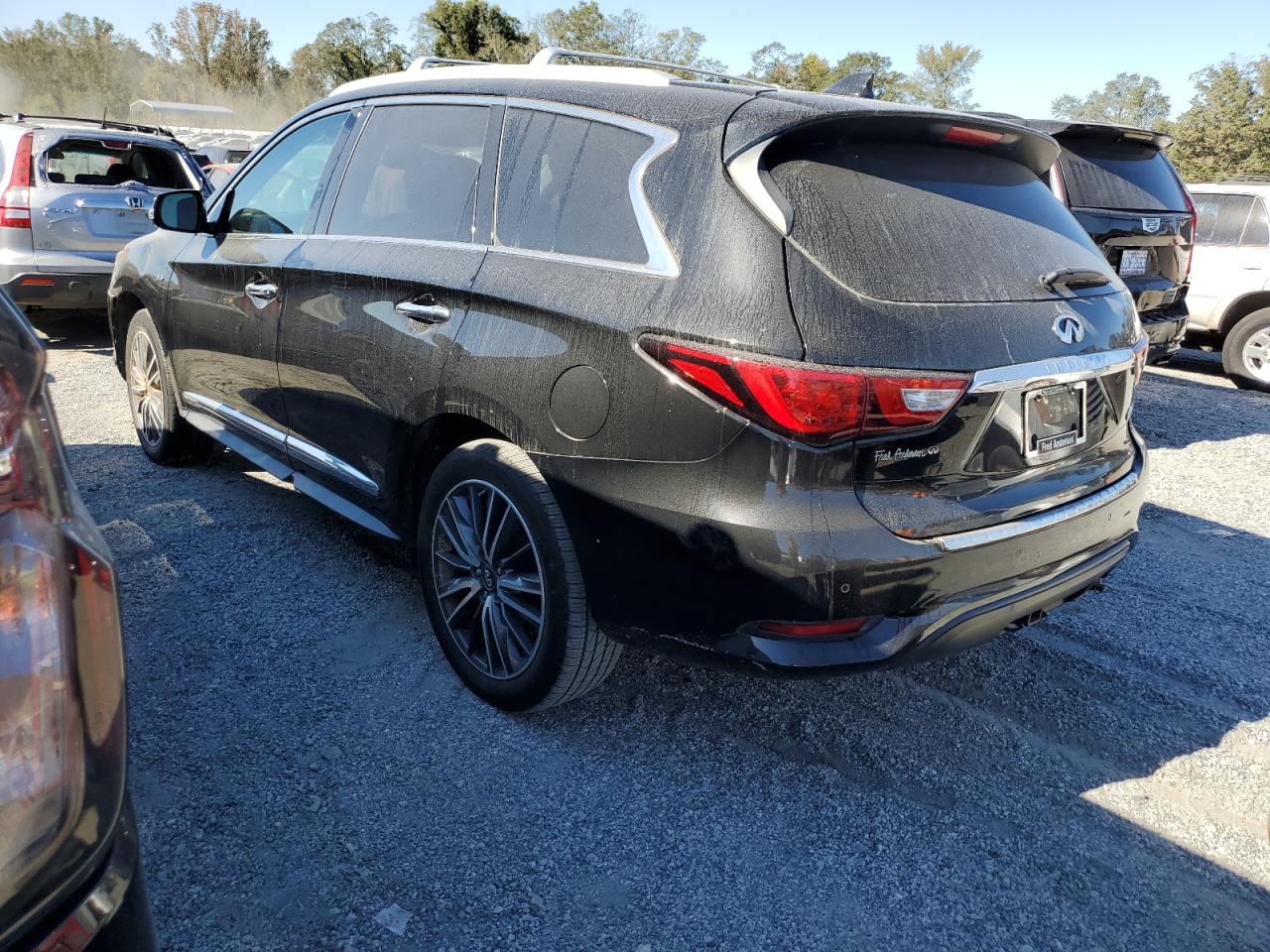 2017 Infiniti QX60 VIN 5N1DL0MN3HC554556 Copart auction photo, front end damage thumbnail 2