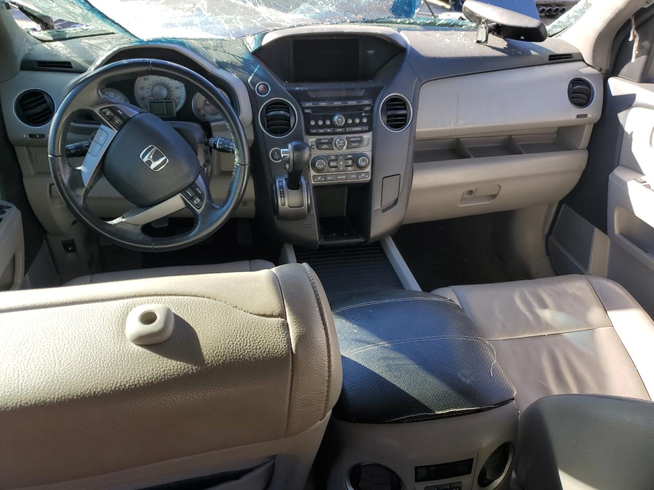 2013 Honda Pilot VIN 5FNYF4H51DB061244 Copart auction photo, all over damage thumbnail 8