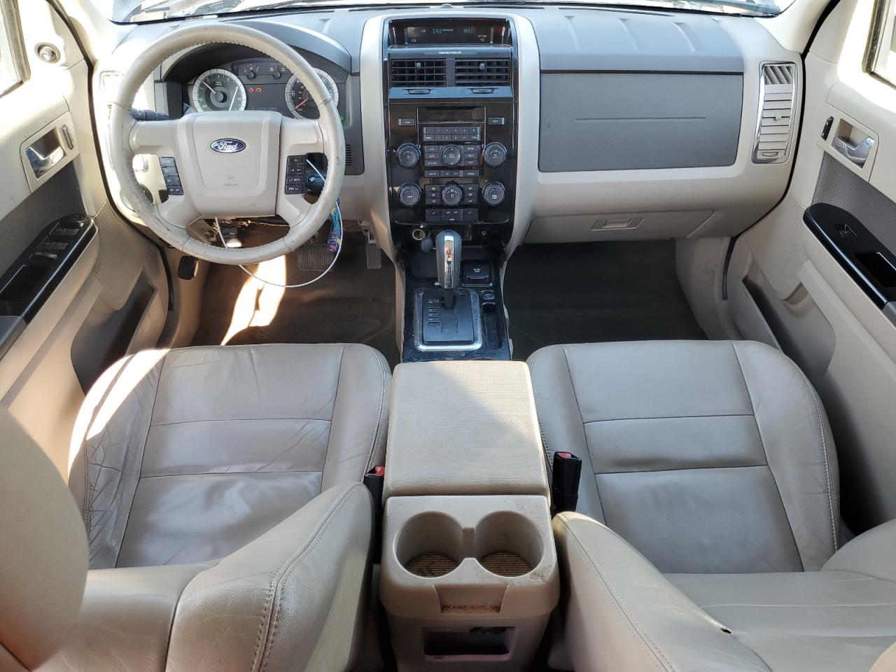 2009 Ford Escape VIN 1FMCU59349KA32345 Copart auction photo, front end / undercarriage damage thumbnail 8