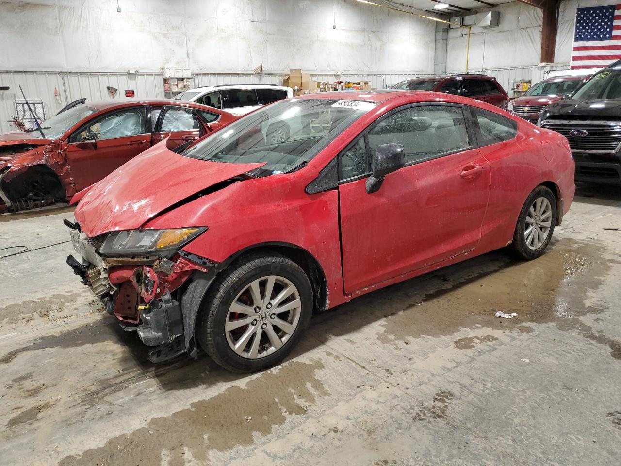 2012 Honda Civic VIN 2HGFG3B85CH532937