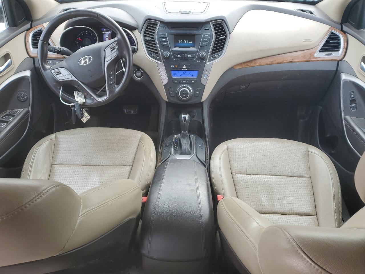 2013 Hyundai Santa Fe VIN 5XYZUDLA6DG075468 Copart auction photo, all over / hail damage thumbnail 8