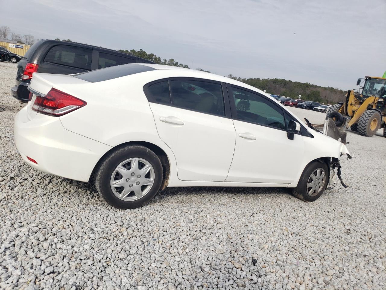 2014 Honda Civic VIN 19XFB2F56EE014387 Copart auction photo, front end / minor dent/scratches damage thumbnail 3