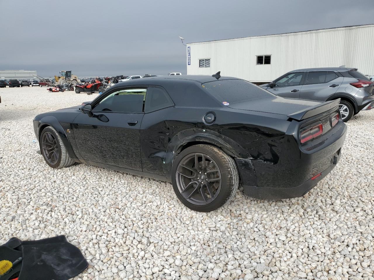 2021 Dodge Challenger VIN 2C3CDZFJ6MH502507 Copart auction photo, side damage thumbnail 2