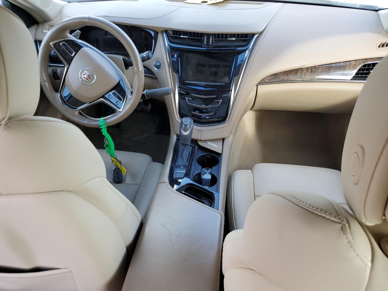 2014 Cadillac CTS VIN 1G6AX5S33E0154667 Copart auction photo, water/flood damage thumbnail 8