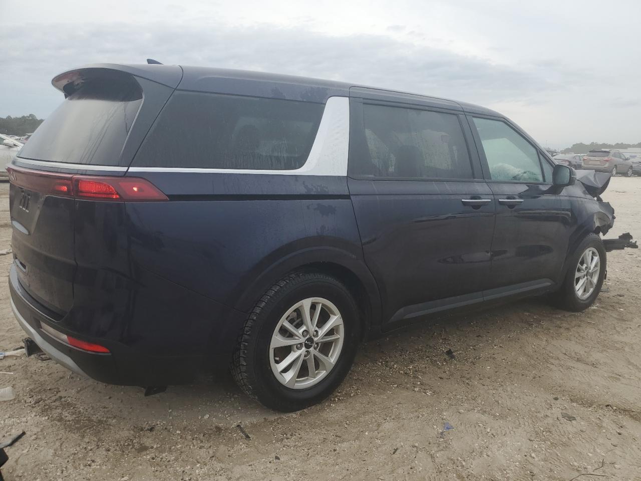 2022 KIA Carnival VIN KNDNB4H3XN6122844 Copart auction photo, front end damage thumbnail 3