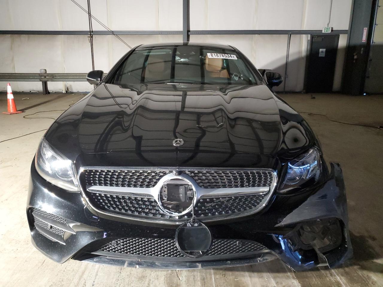 2018 Mercedes-Benz E-klasse VIN WDD1J6FB1JF008156 Copart auction photo, front end / undercarriage damage thumbnail 5