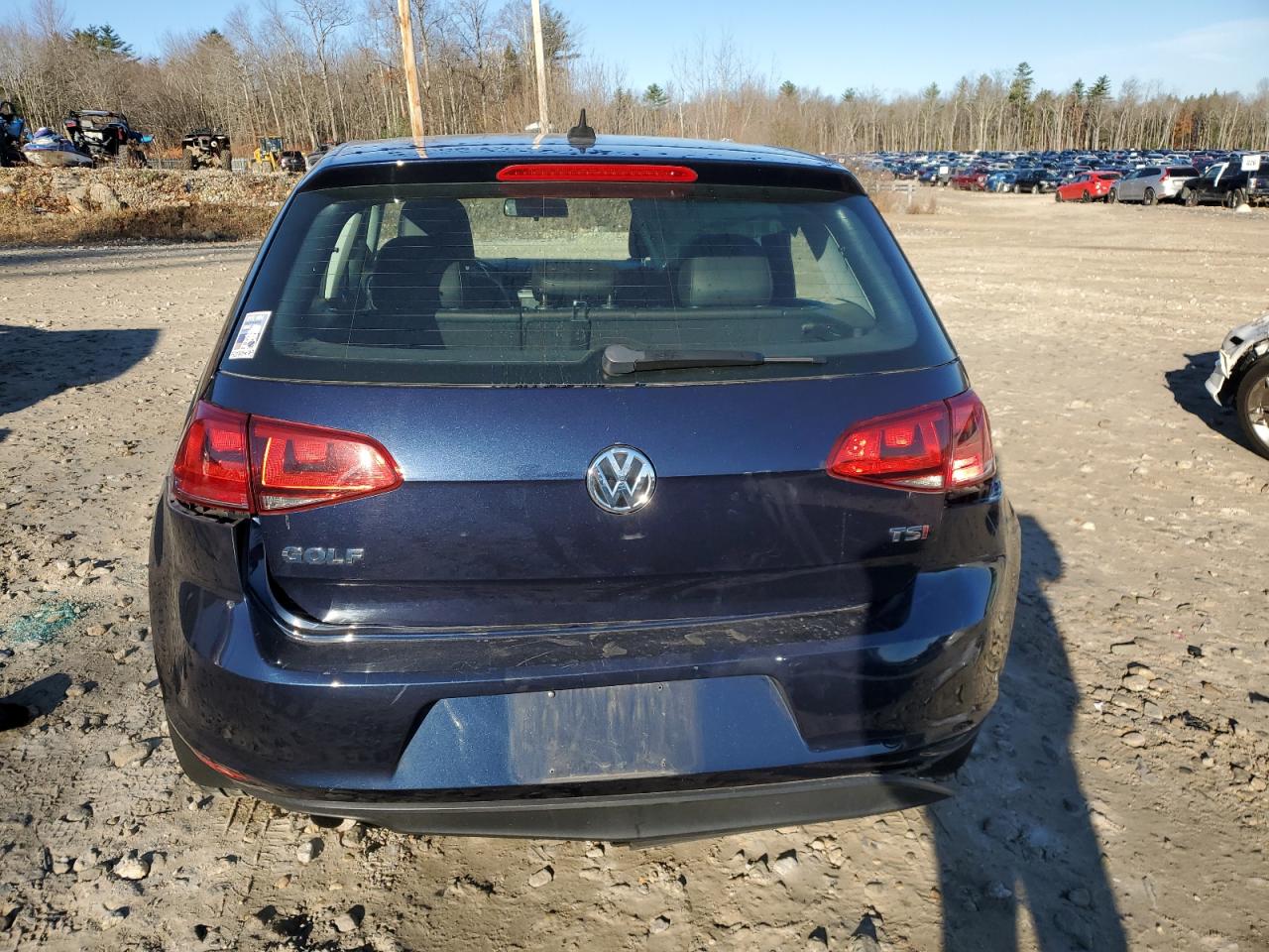 2017 Volkswagen Golf VIN 3VW217AU0HM042660 Copart auction photo, side damage thumbnail 6