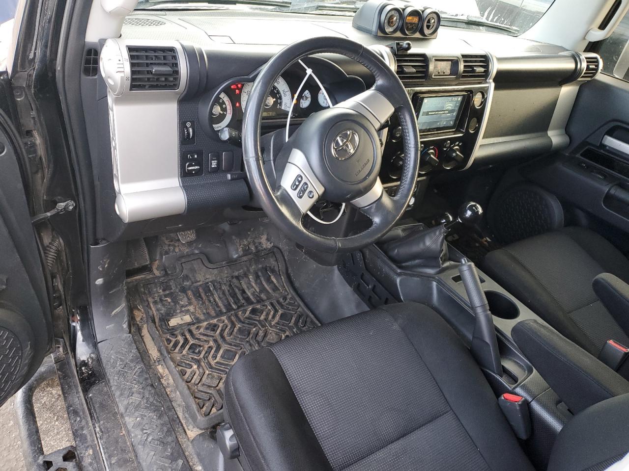 2007 Toyota FJ Cruiser VIN JTEBU11F970043764 Copart auction photo, all over damage thumbnail 8