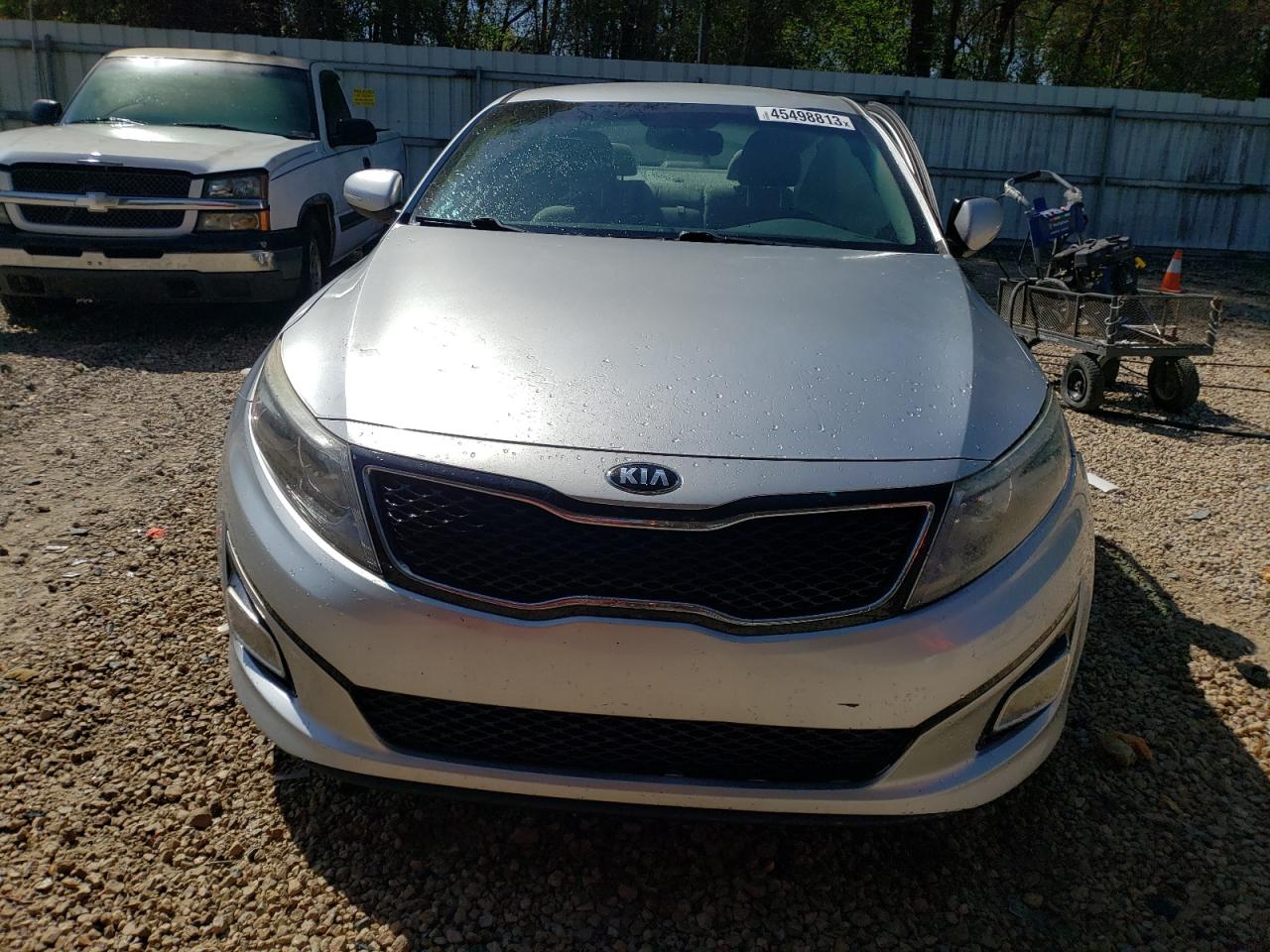 2015 KIA Optima VIN 5XXGM4A71FG500116 Copart auction photo, side / front end damage thumbnail 5