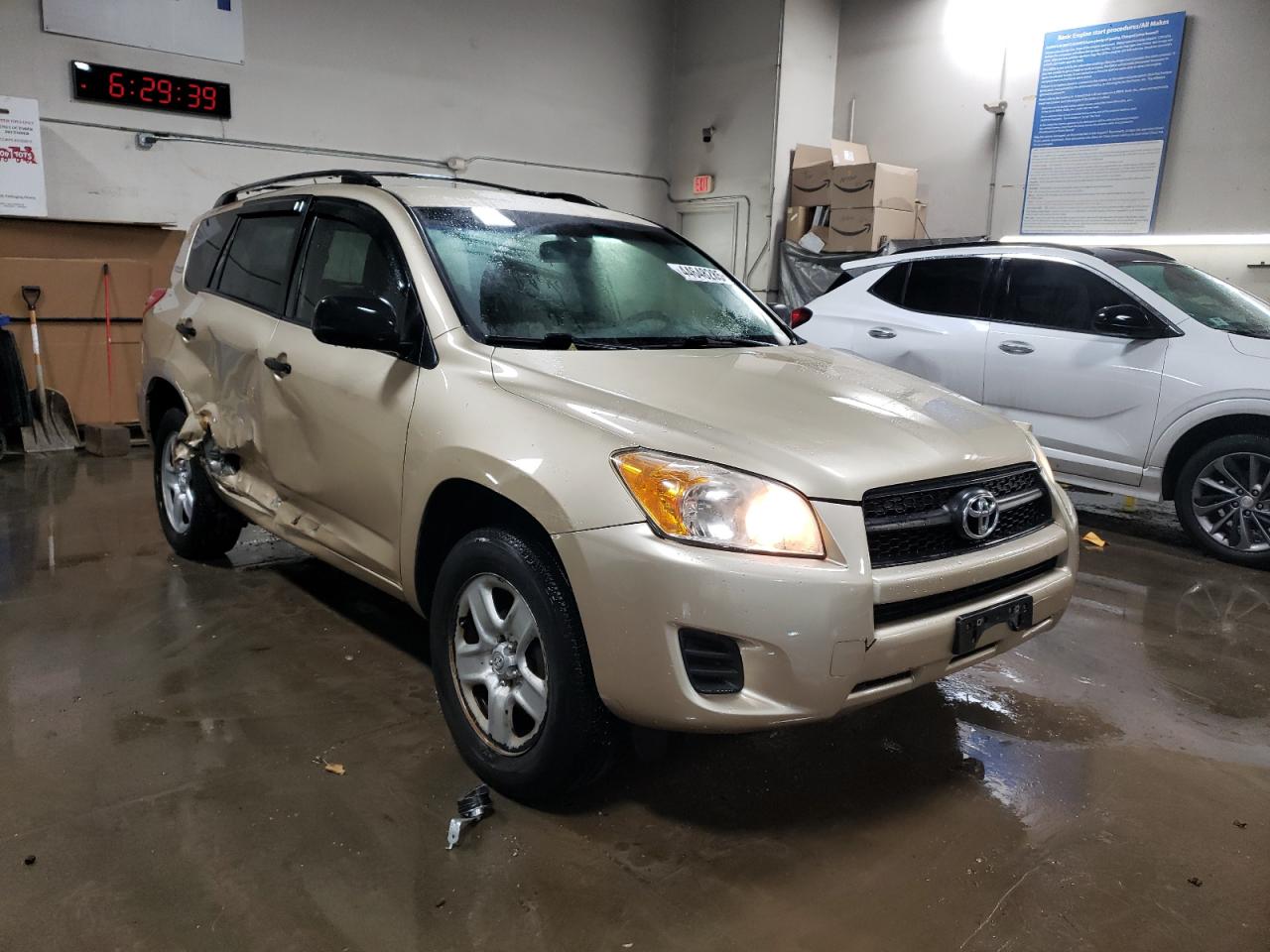 2011 Toyota RAV 4 VIN JTMZF4DV1B5037390 Copart auction photo, side damage thumbnail 4