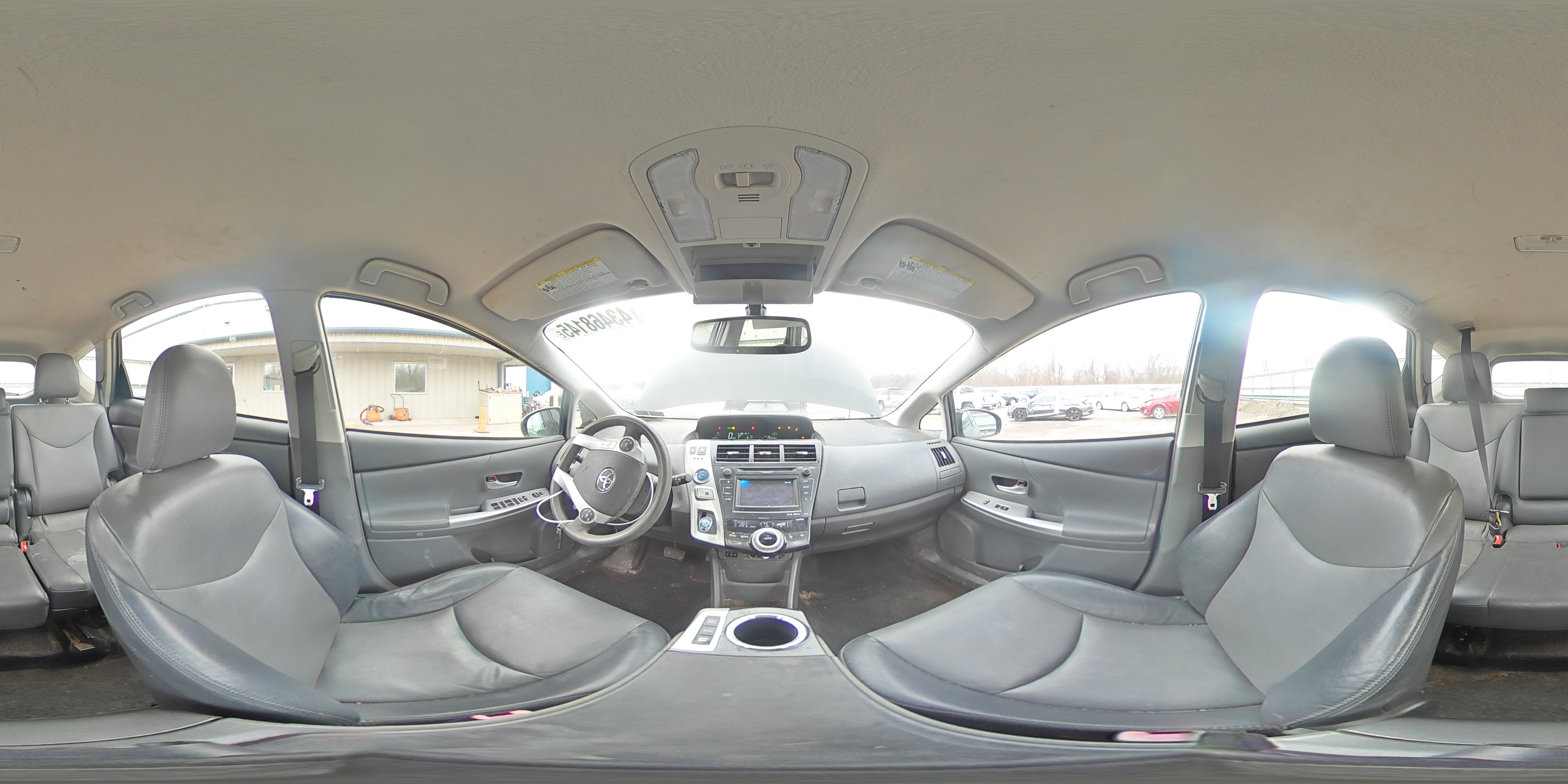 2012 Toyota Prius VIN JTDZN3EU4C3044107 Copart auction photo, front end / side damage thumbnail 14