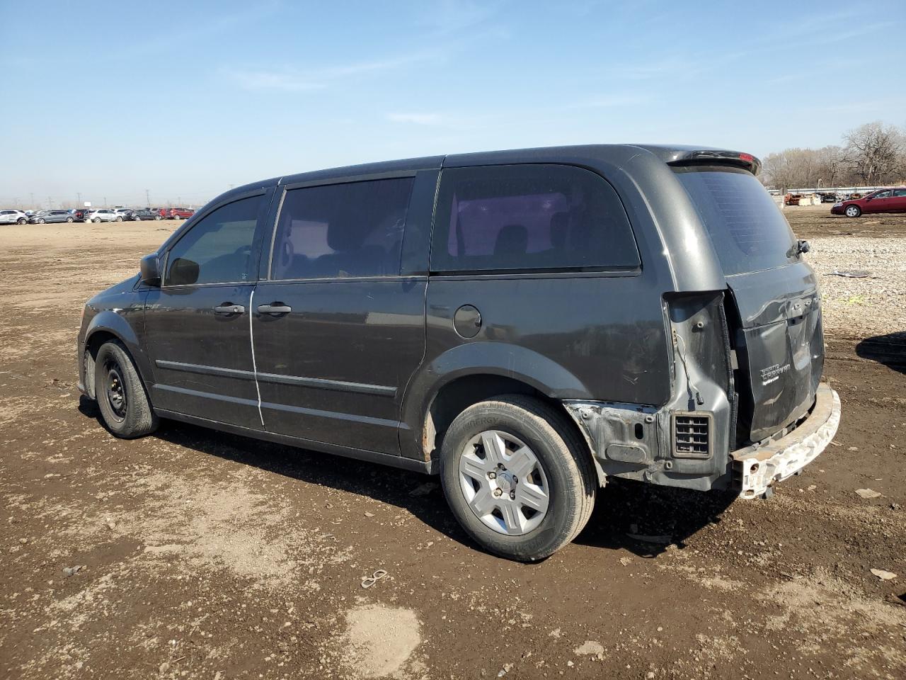 2012 Dodge Caravan VIN 2C4RDGBG4CR415024 Copart auction photo, front end / rear end damage thumbnail 2