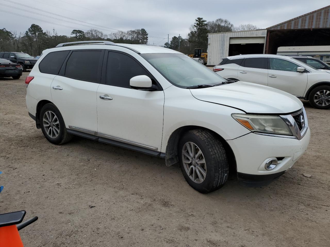 2015 Nissan Pathfinder VIN 5N1AR2MN5FC664910 Copart auction photo, front end damage thumbnail 4