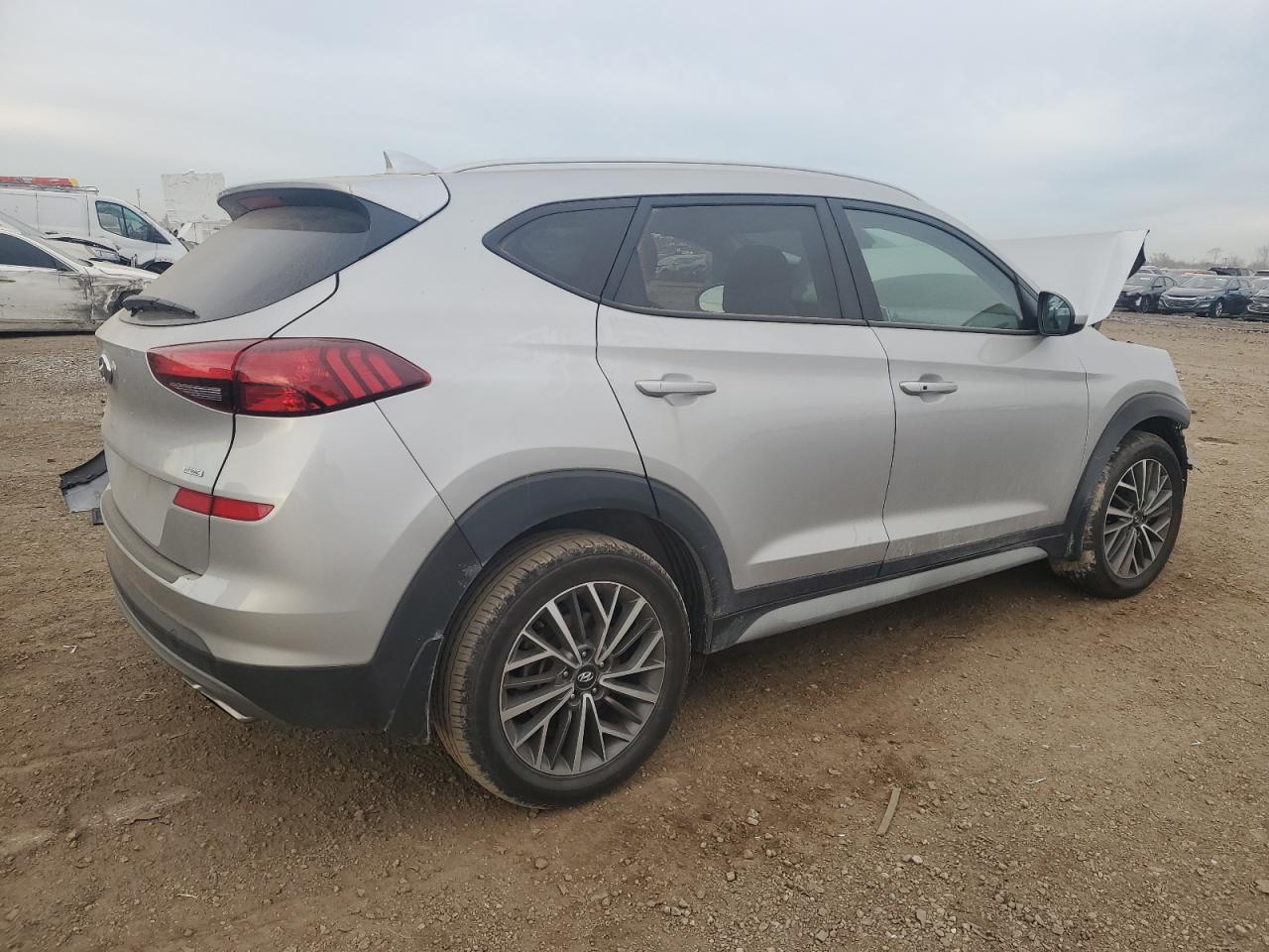 2020 Hyundai Tucson VIN KM8J3CALXLU194602 Copart auction photo, front end damage thumbnail 3
