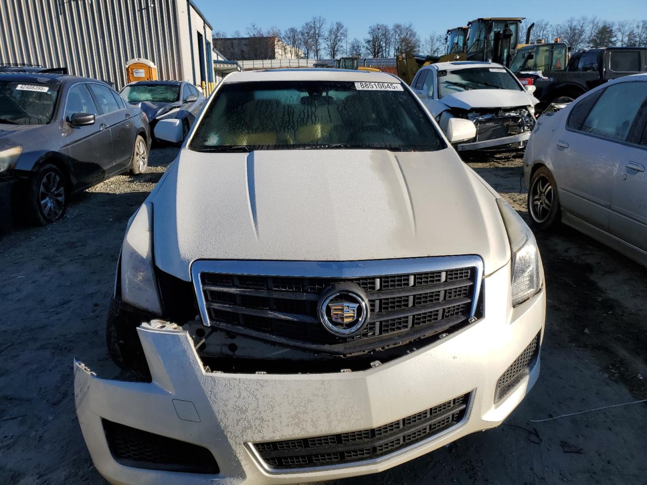 2014 Cadillac ATS VIN 1G6AA5RA0E0158083 Copart auction photo, frame damage damage thumbnail 5