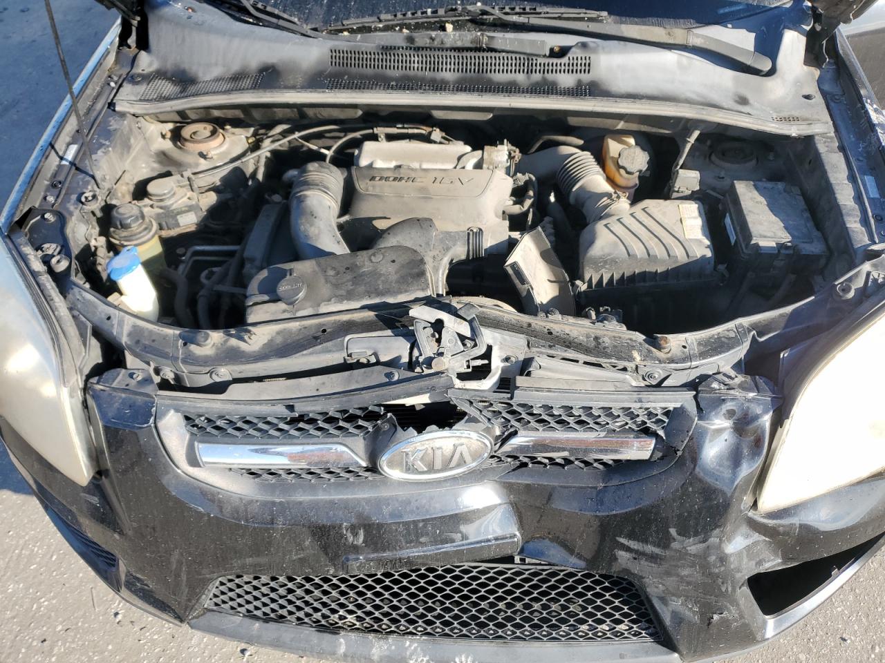 2009 KIA Sportage VIN KNDJF724197556043 Copart auction photo, front end damage thumbnail 13