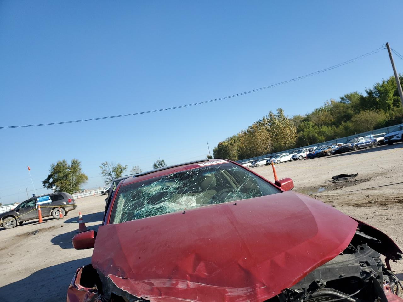 2012 Ford Fusion VIN 3FAHP0HA8CR426900 Copart auction photo, top/roof / all over damage thumbnail 5
