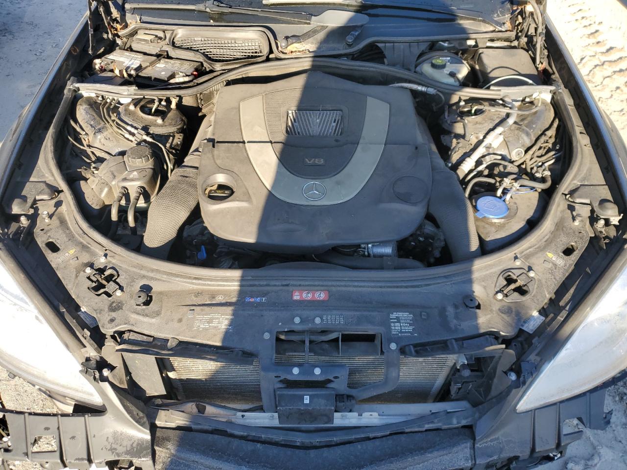 2011 Mercedes-Benz S-klasse VIN WDDNG7BB7BA395029 Copart auction photo, front end damage thumbnail 11
