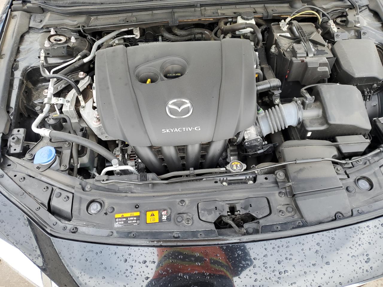 2021 Mazda 3 VIN JM1BPABL4M1330547 Copart auction photo, side damage thumbnail 12