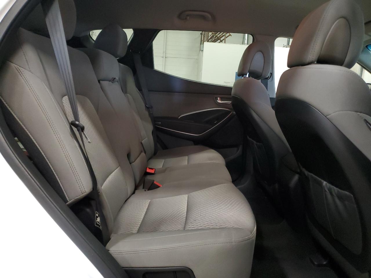 2017 Hyundai Santa Fe VIN 5XYZTDLB2HG393895 Copart auction photo, front end / side damage thumbnail 11