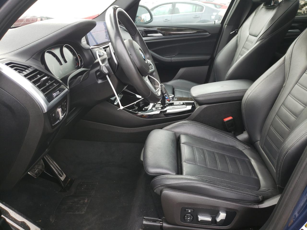 2020 BMW X3 VIN 5UXTY5C04LLT34919 Copart auction photo, side / rear end damage thumbnail 7