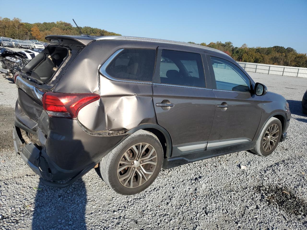 2016 Mitsubishi Outlander VIN JA4JZ4AX3GZ022748 Copart auction photo, rear end damage thumbnail 3
