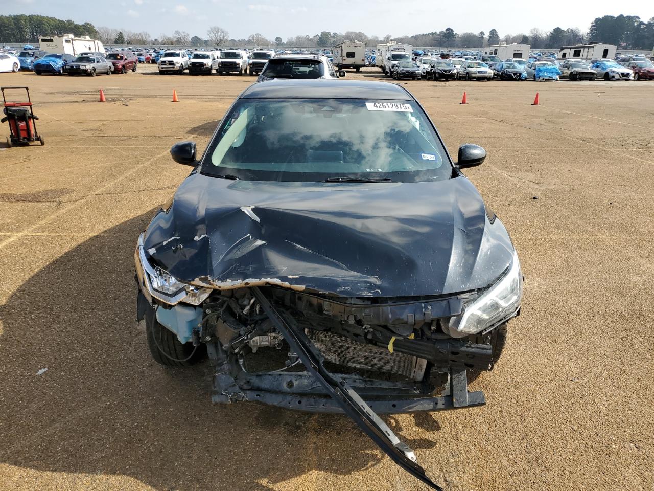 2022 Nissan Sentra VIN 3N1AB8CV1NY242784 Copart auction photo, front end damage thumbnail 5