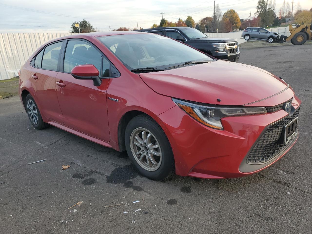 2020 Toyota Corolla VIN JTDEBRBE0LJ003301 Copart auction photo, all over damage thumbnail 4