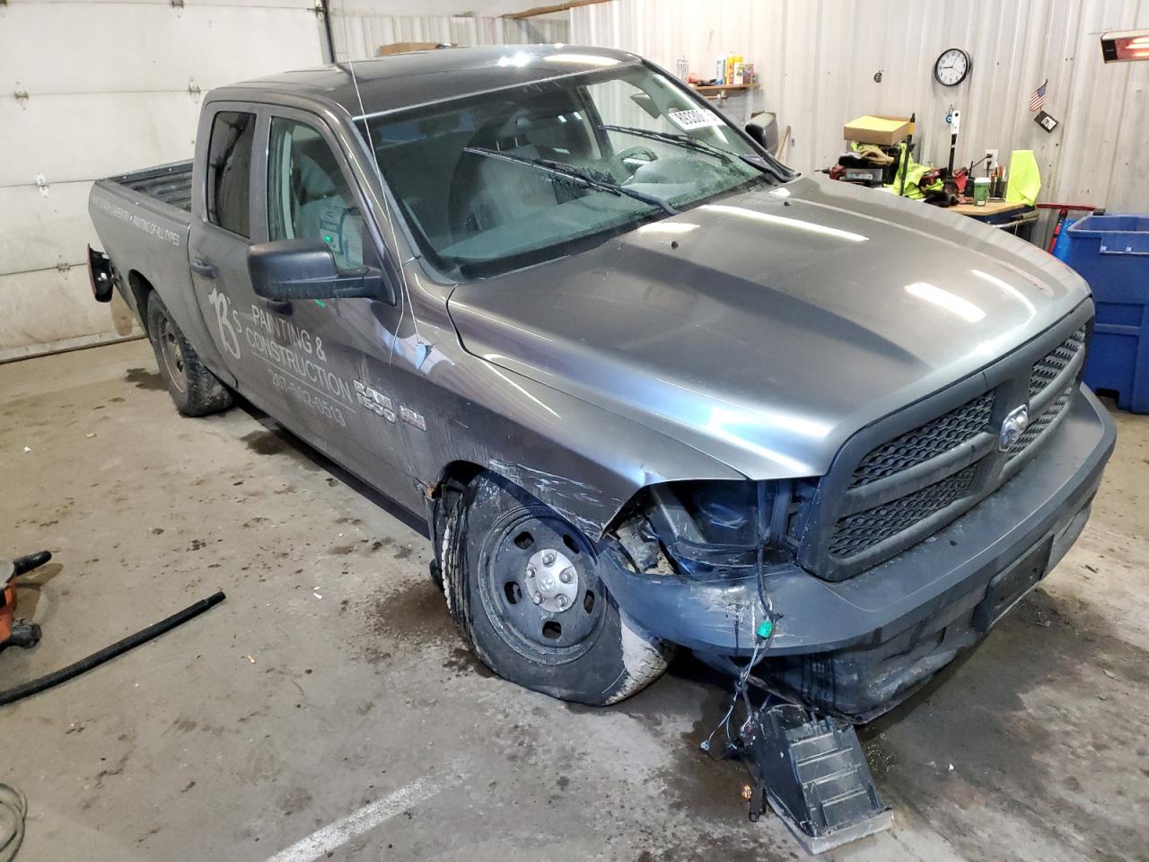 2013 RAM 1500 VIN 1C6RR7FT6DS559299 Copart auction photo, front end / minor dent/scratches damage thumbnail 4