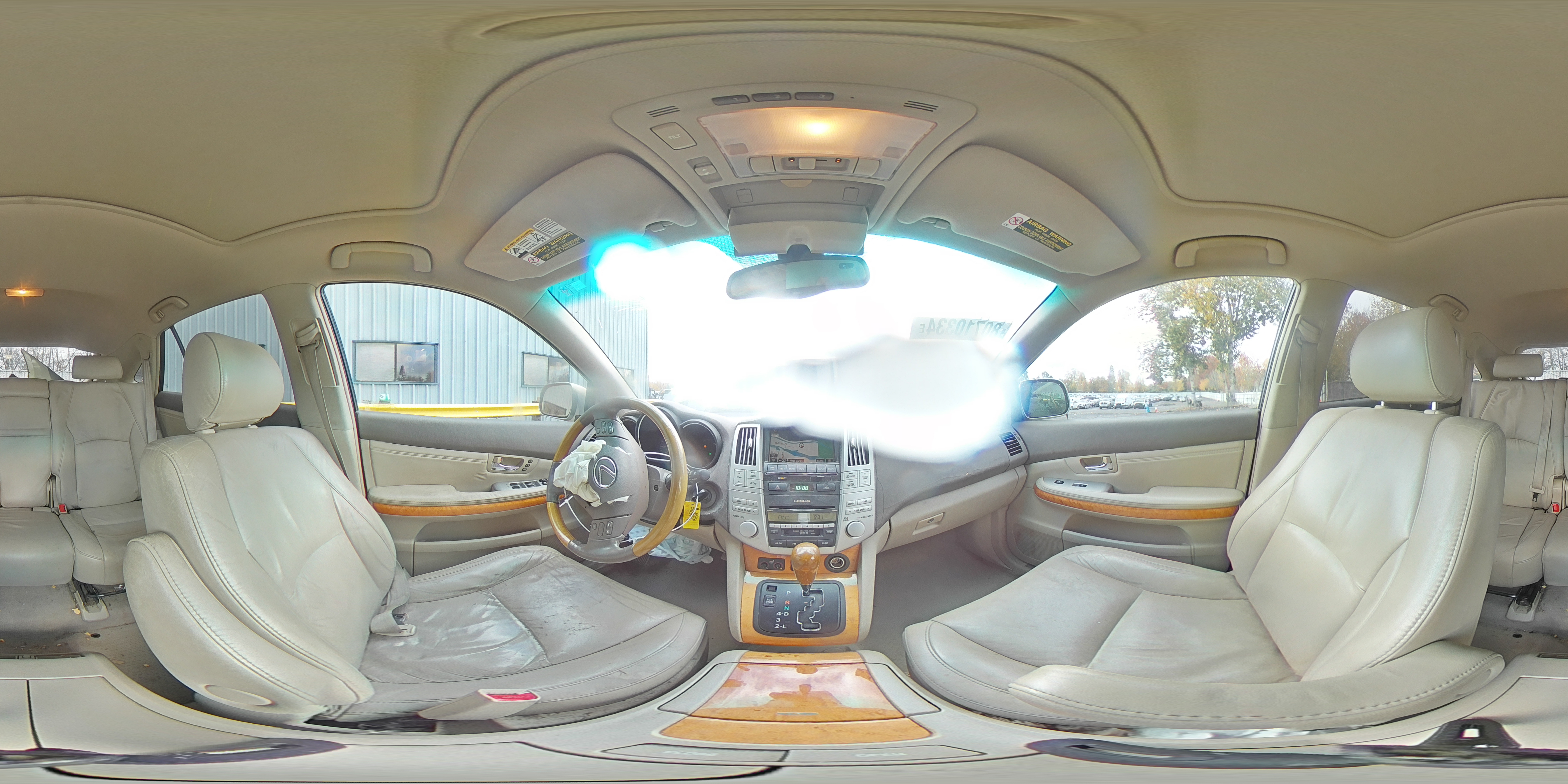 2007 Lexus RX VIN 2T2GK31U87C005261 Copart auction photo, front end / side damage thumbnail 13