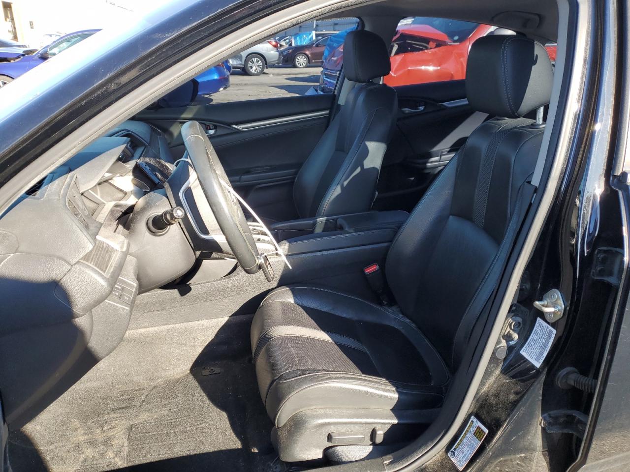 2019 Honda Civic VIN 19XFC1F79KE001850 Copart auction photo, all over damage thumbnail 7