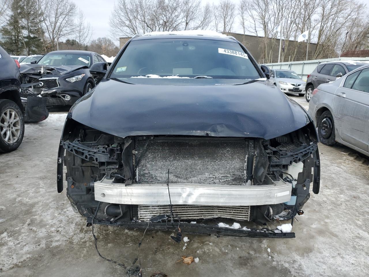 2015 Audi Q3 VIN WA1EFCFS3FR004184 Copart auction photo, front end damage thumbnail 5