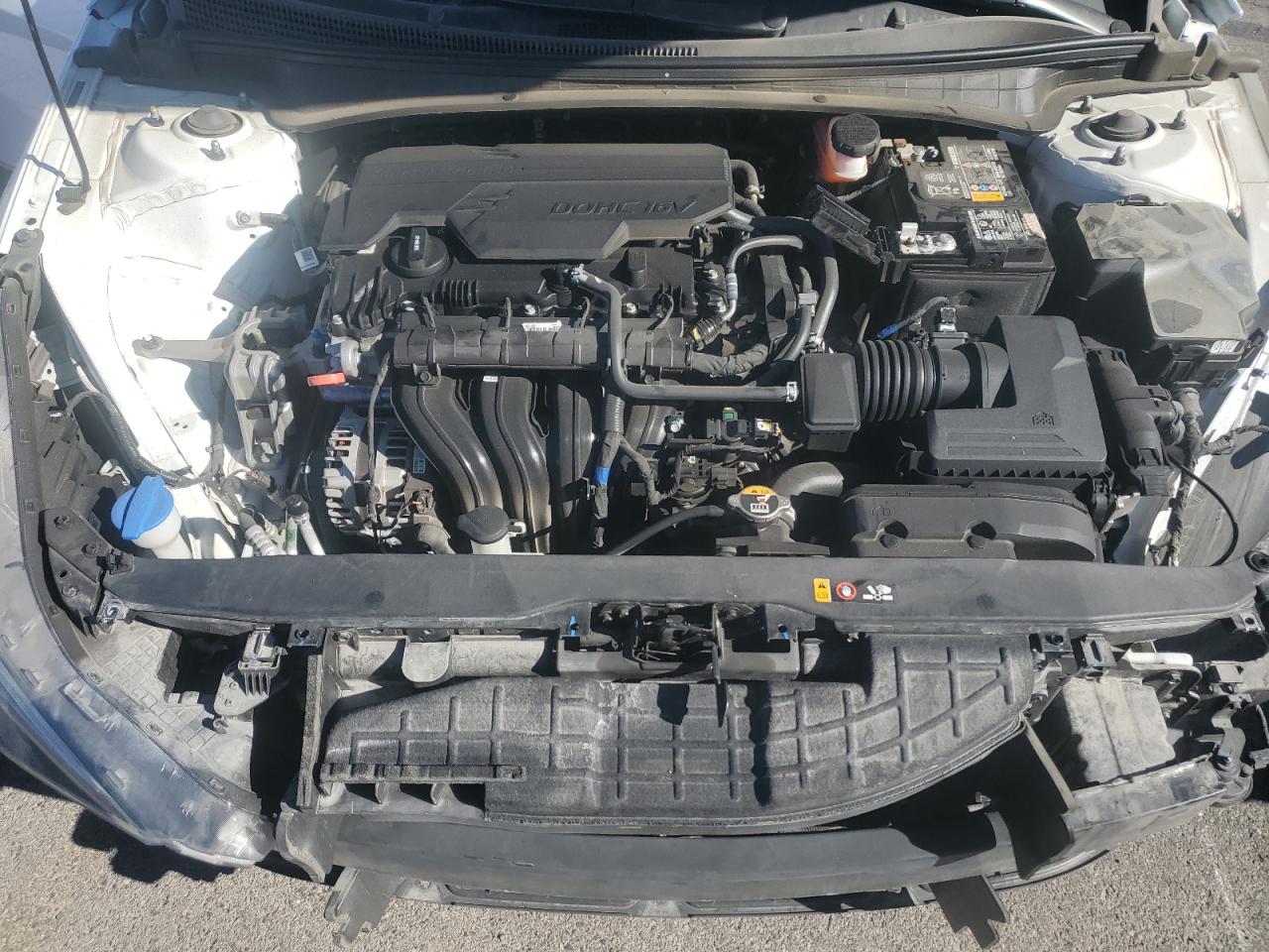 2022 Hyundai Elantra VIN 5NPLM4AG0NH058415 Copart auction photo, front end damage thumbnail 11