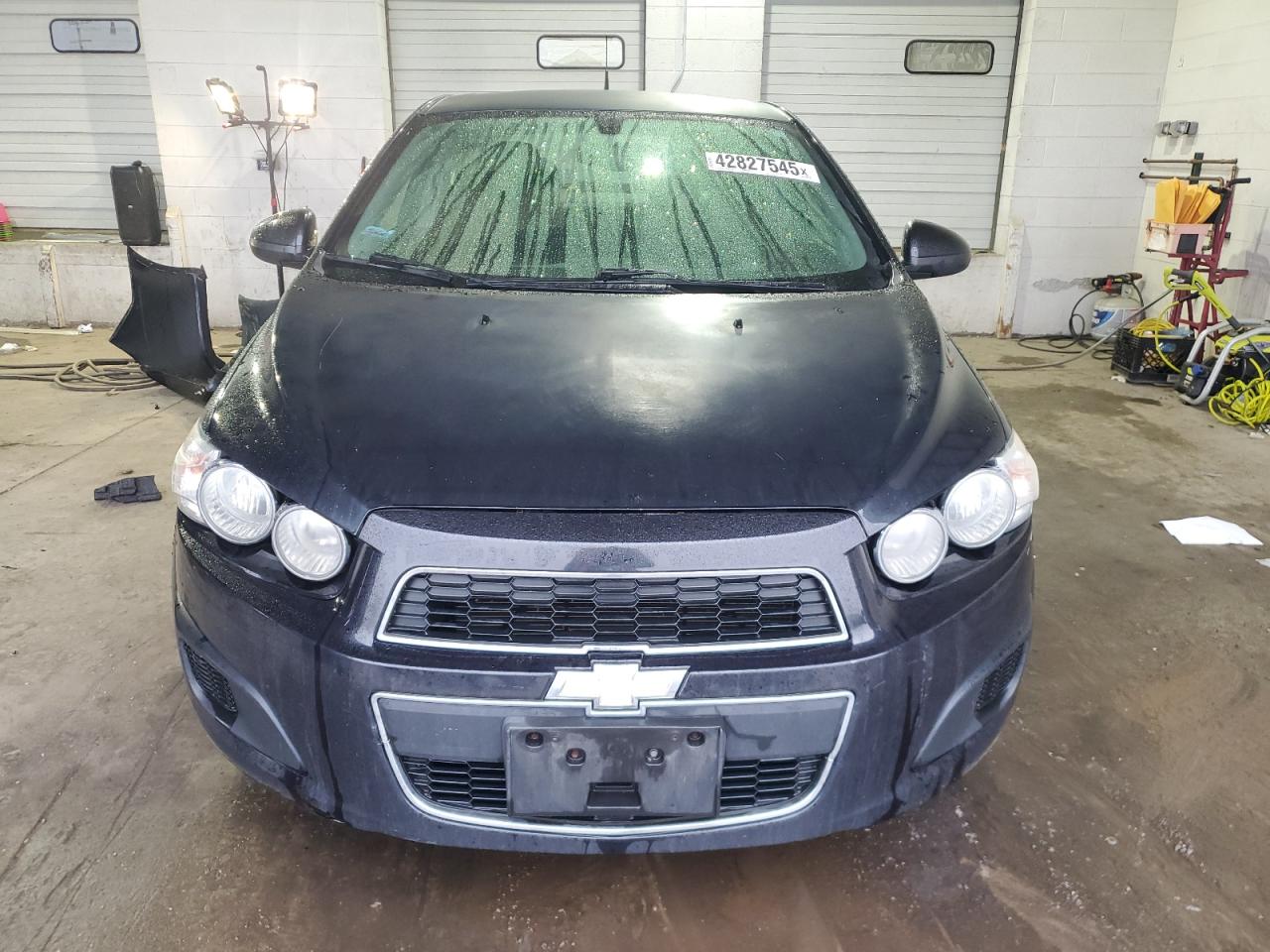 2014 Chevrolet Sonic VIN 1G1JC5SH0E4233204 Copart auction photo, rear end damage thumbnail 5