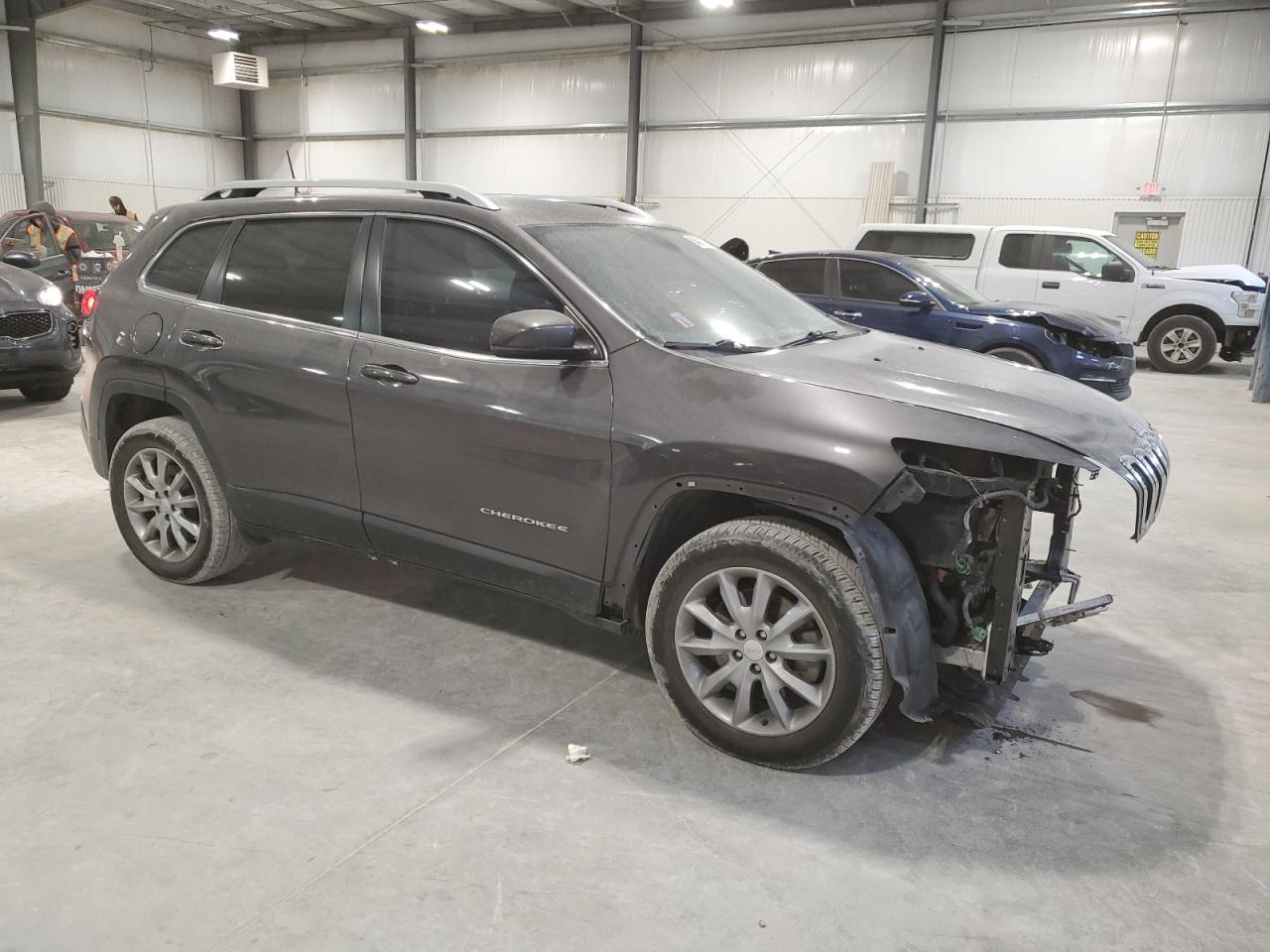 2018 Jeep Grand Cherokee VIN 1C4PJMDB7JD505848 Copart auction photo, front end damage thumbnail 4